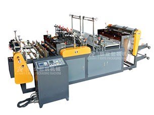 DZB-400×2 電腦控制雙排雙跟蹤連卷背心、平口袋制袋機